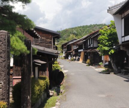 妻籠の町並み